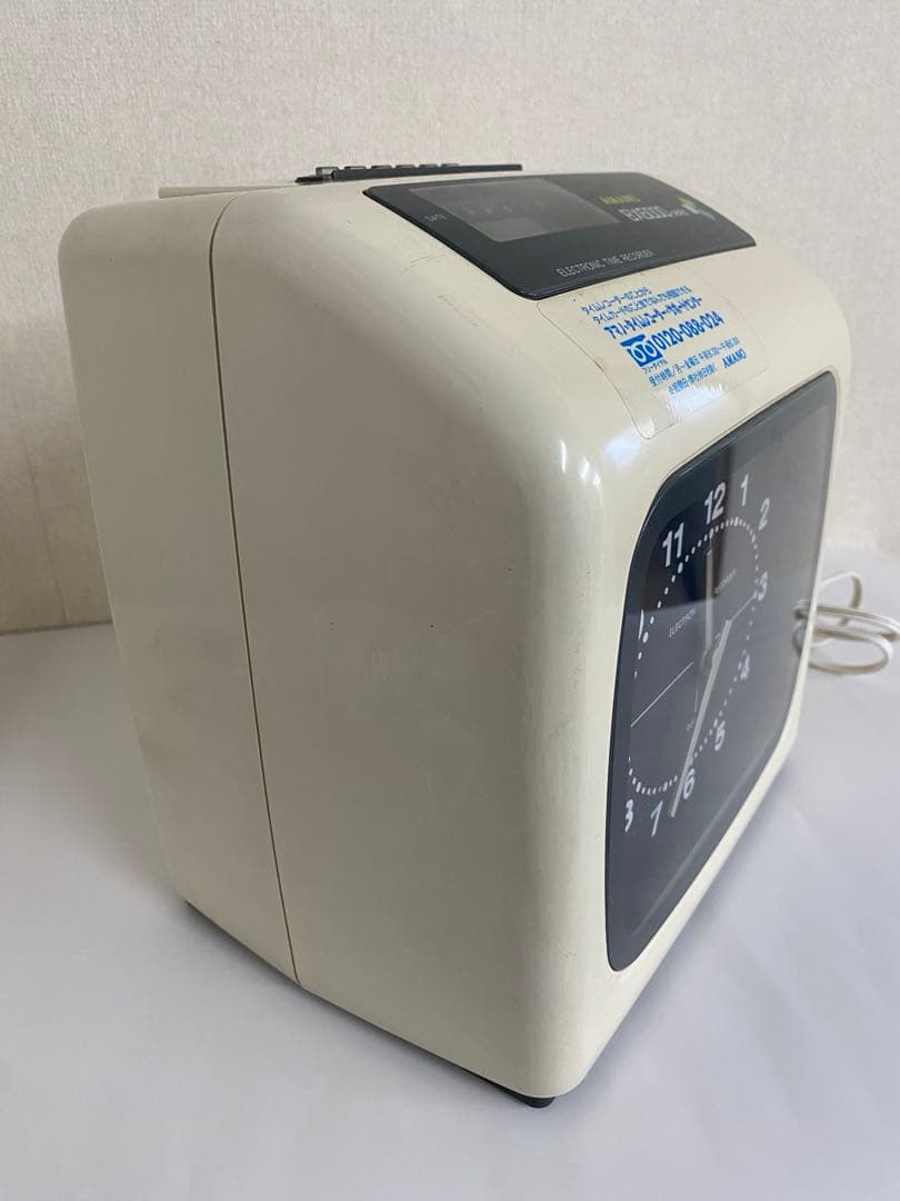 【良品】AMANO BX6000シリーズ 電子タイムレコーダー