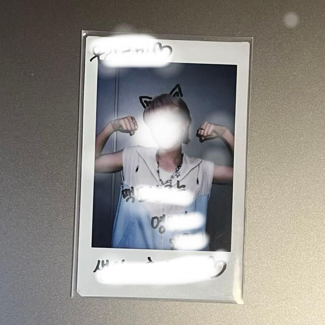 n.ssign ロビン　チェキ　カズタ 直筆メッセージ入り