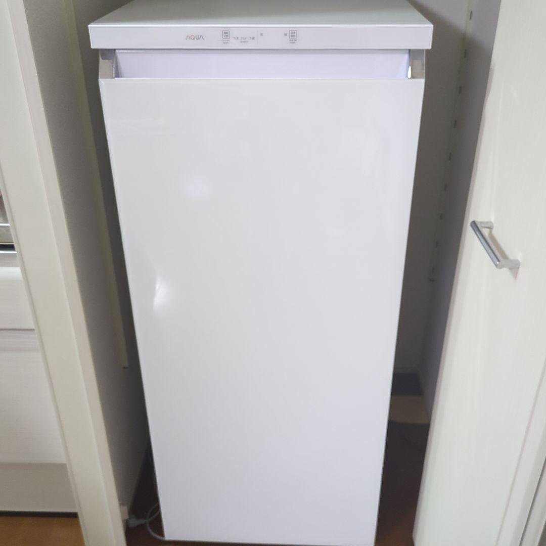 AQUA 冷凍庫 AQF-GS13M(W) 2022年製 　引き取り希望