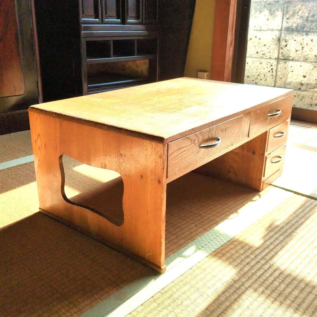 ★レトロ アンティーク★昭和の趣き 懐かしさを感じさせる戦後早々の文机