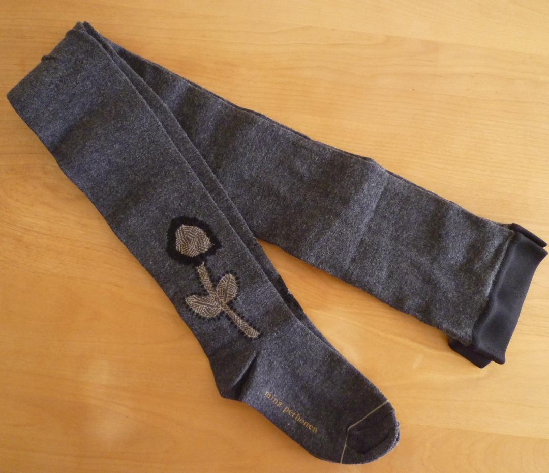 未使用品　ミナペルホネン 「frost garden」 タイツ