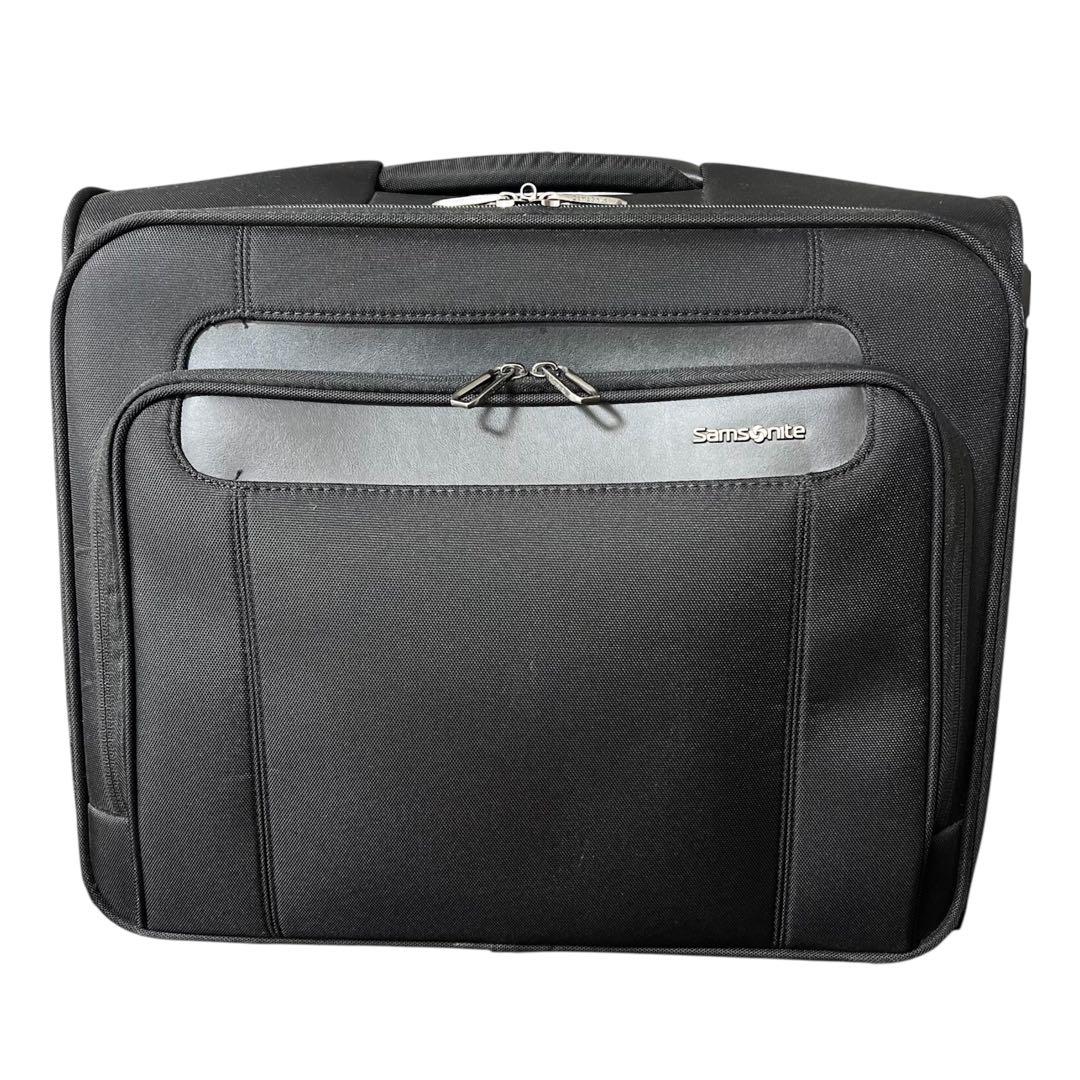 【美品】サムソナイト✨️機内持込可　サターラ　ローリングトート　キャリーケース　黒