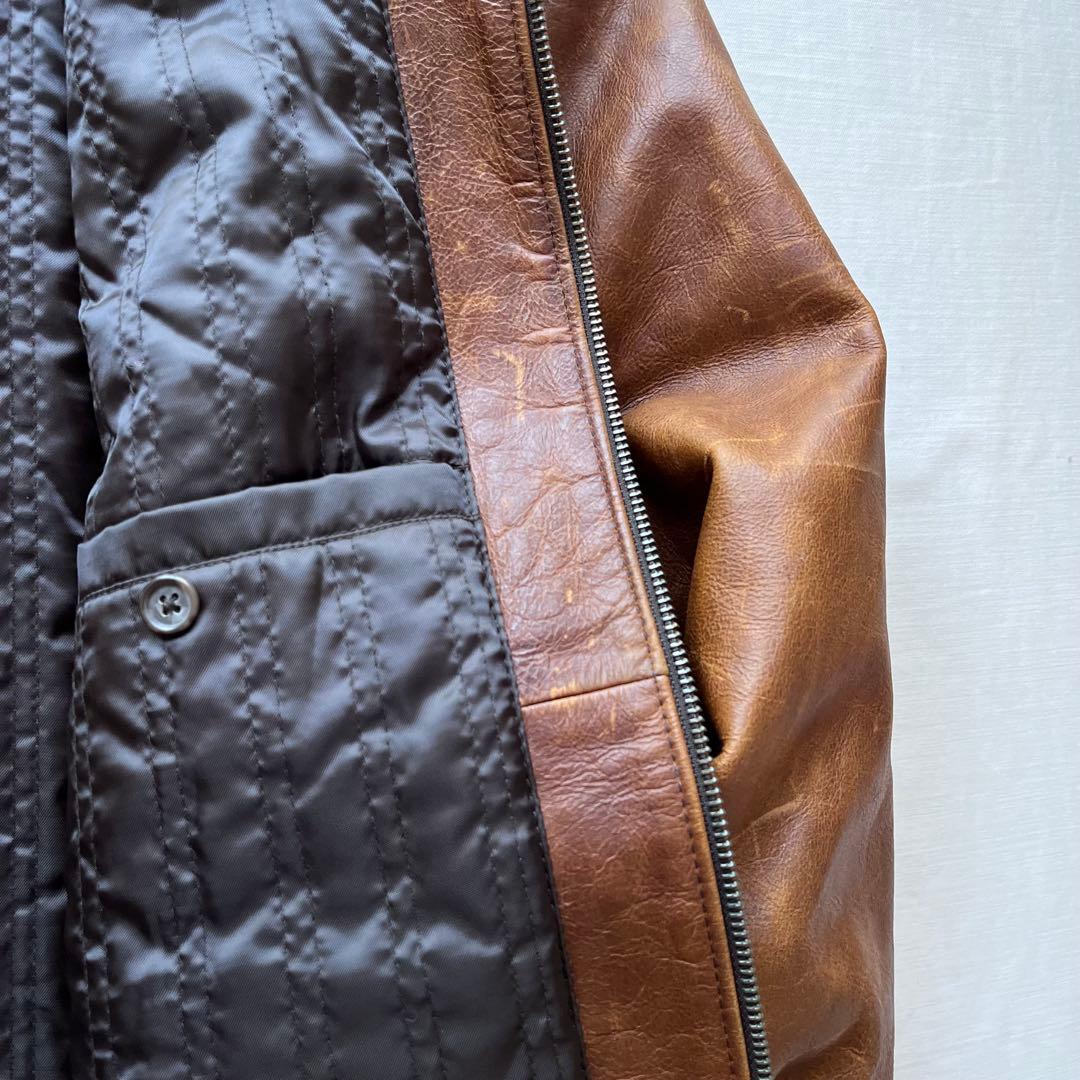 GAP ギャップ　レザージャケット シングルライダース　XL 00s