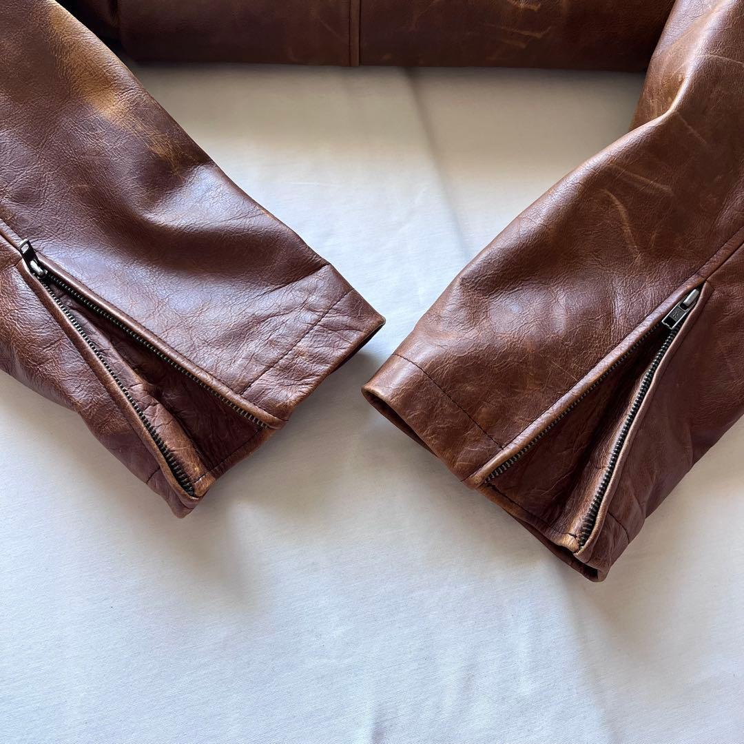 GAP ギャップ　レザージャケット シングルライダース　XL 00s