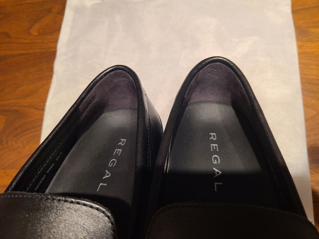 REAGAL モカシン スリッポン 革靴 50DL　25.5cm　リーガル