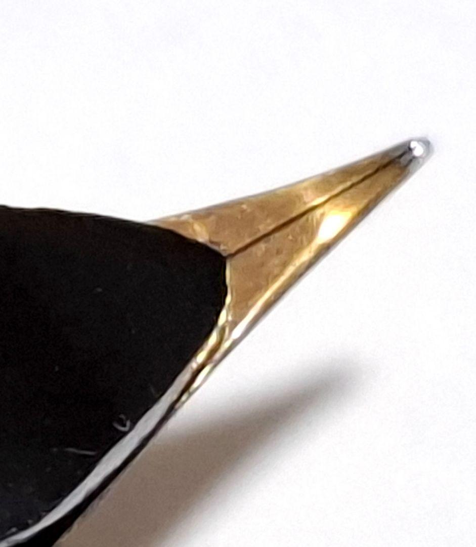 デッドストック　Platinum　インク止め　万年筆　14K　ヴィンテージ