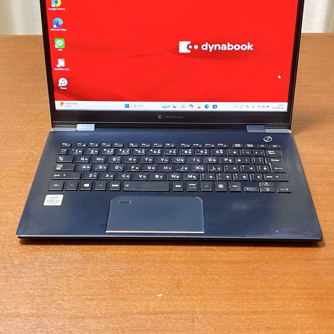 薄型dynabook✨第10世代i5⭐爆速SSD×8GB✨持ち運びOK✨
