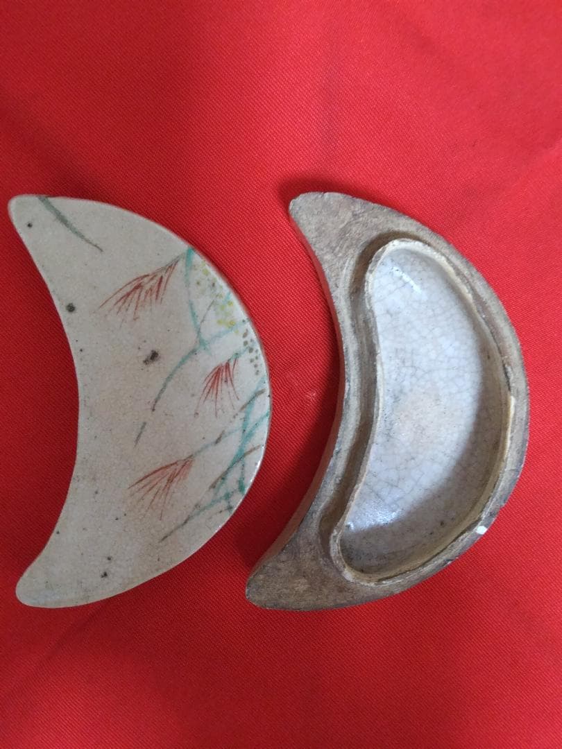 お値下げしました茶道具美術館級香合真作野々村仁清作武蔵野