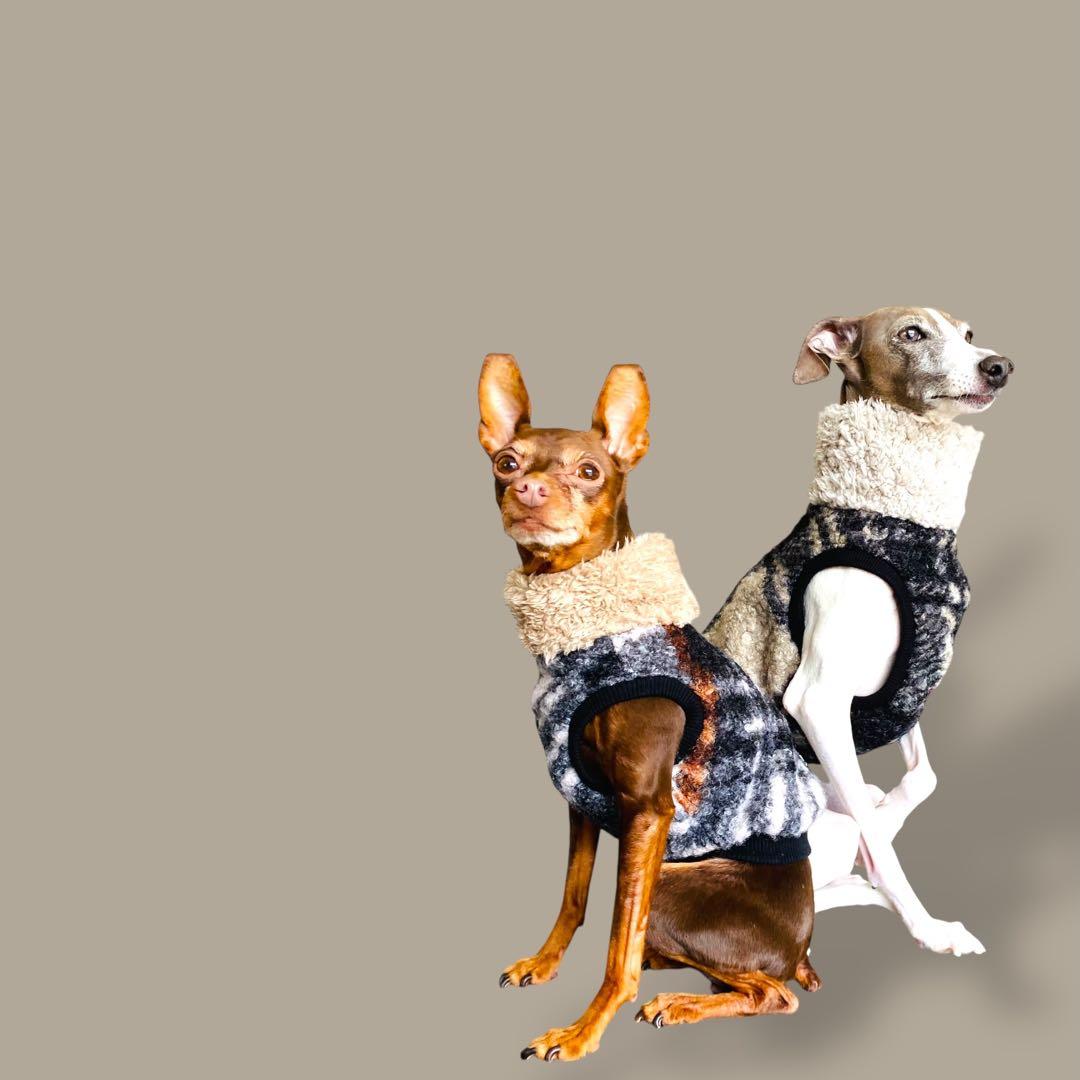 ⑬ブークレーニットショート丈ベスト