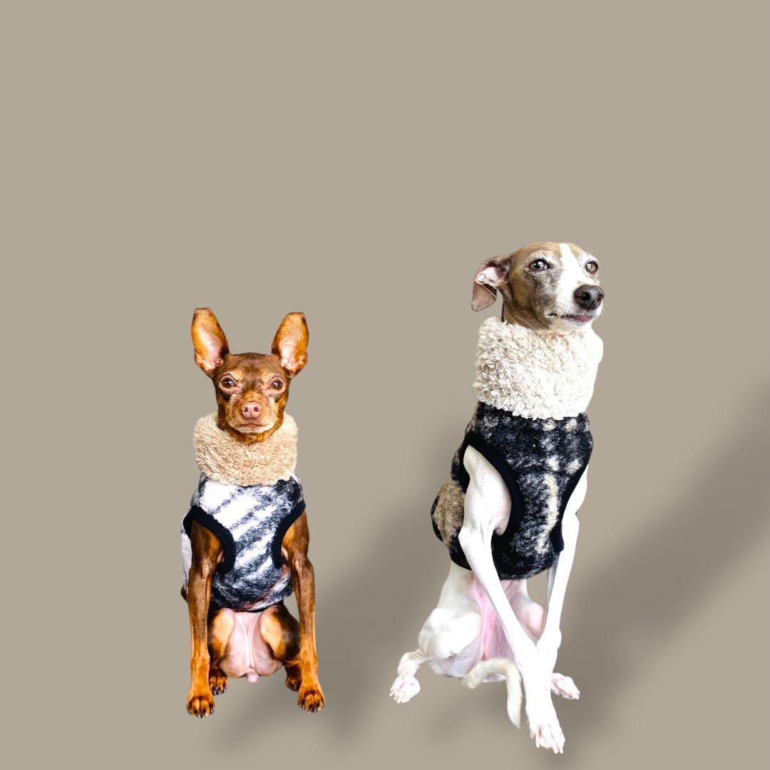 ⑬ブークレーニットショート丈ベスト