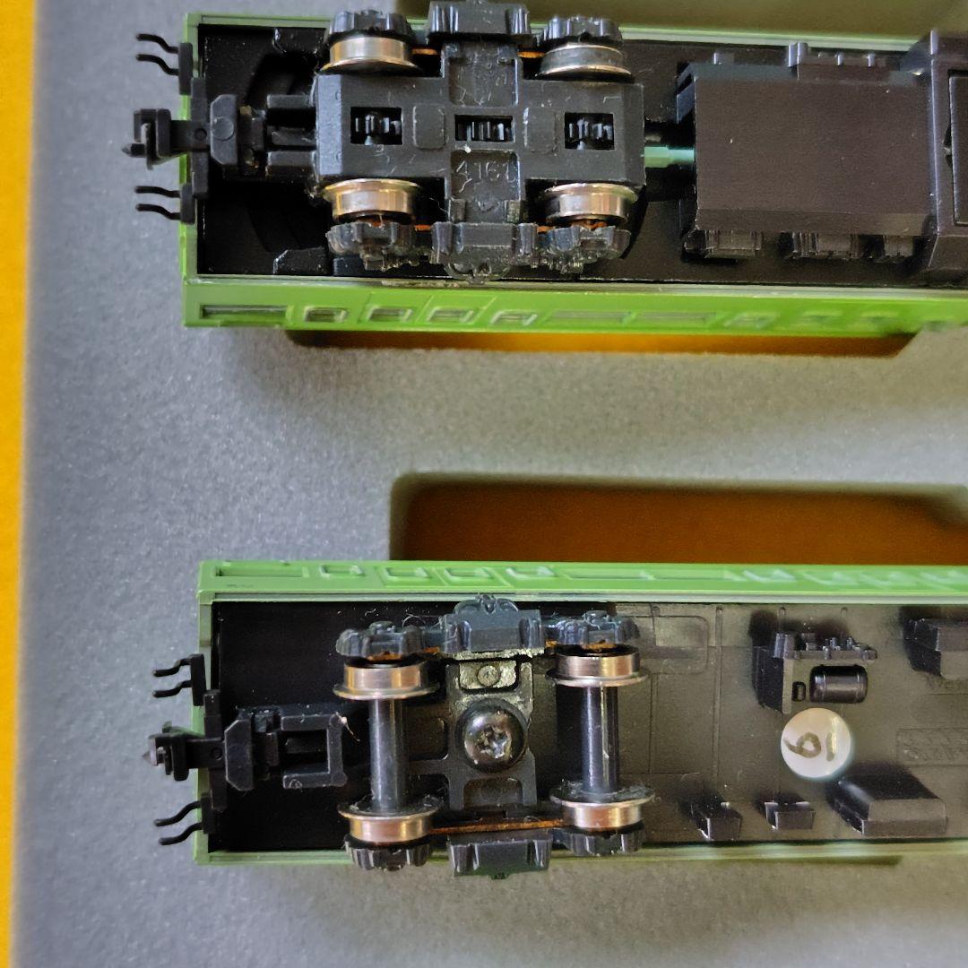 ＫＡＴＯ―103系近郊型電車103系（ うぐいす 色)十両