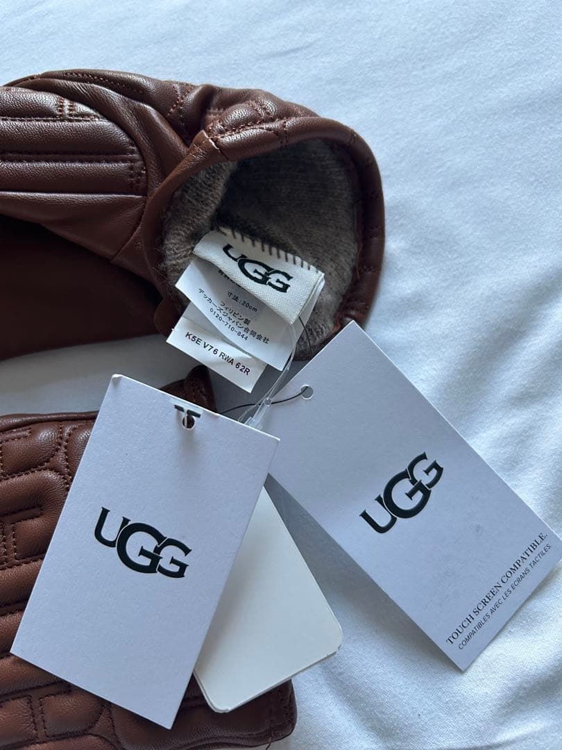 UGGレザーグローブ