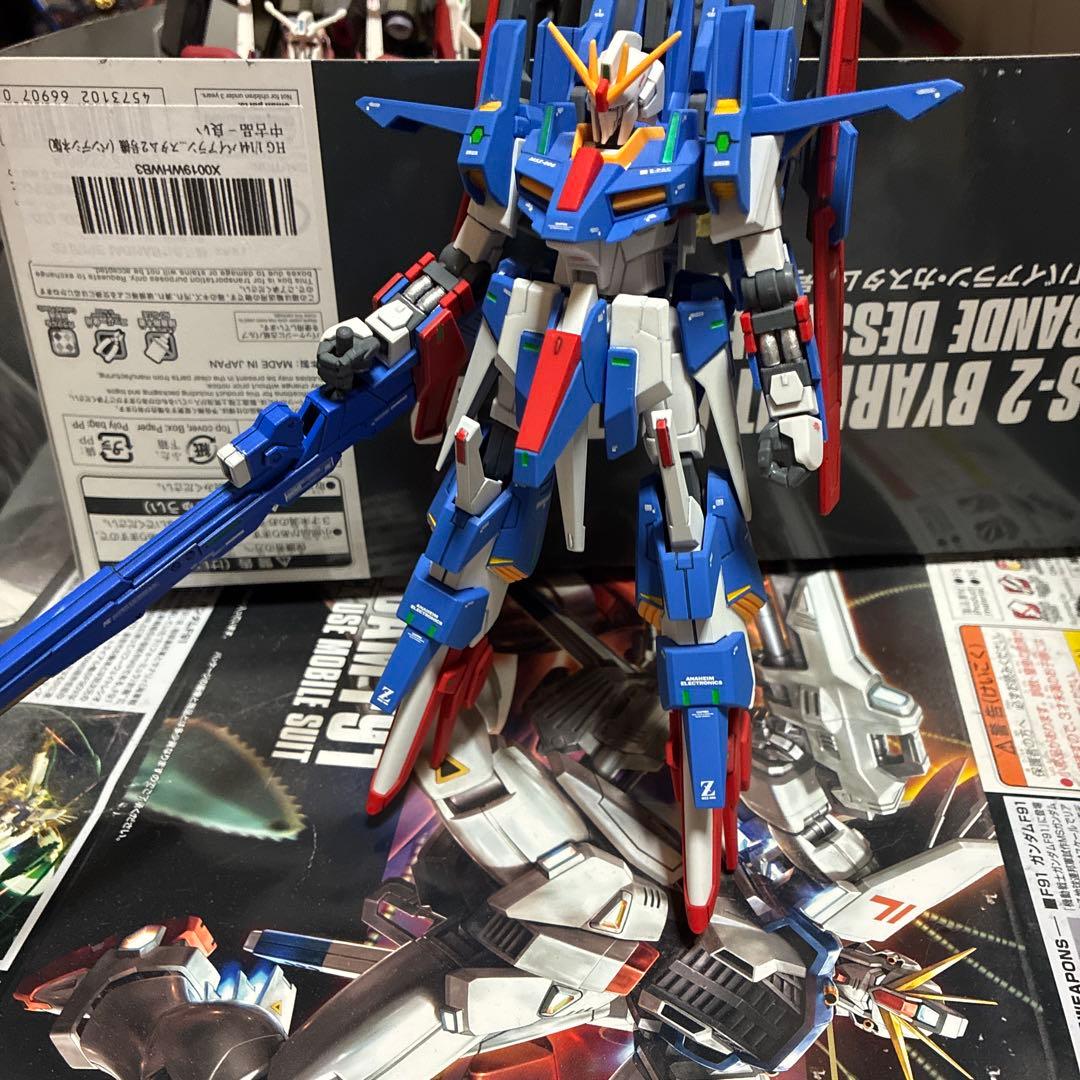 HG 1/144 ZZⅡ 塗装完成品