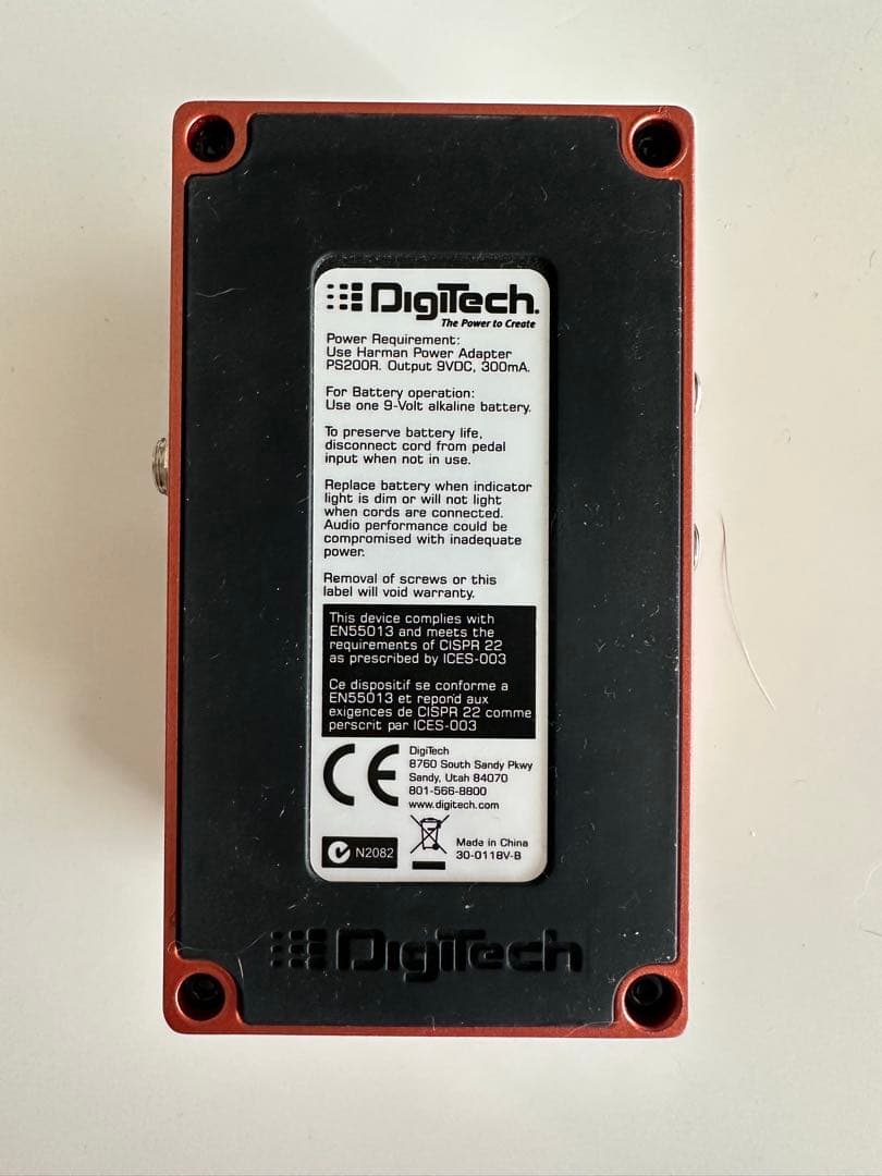 DigiTech MAIN SQUEEZE コンプレッサー