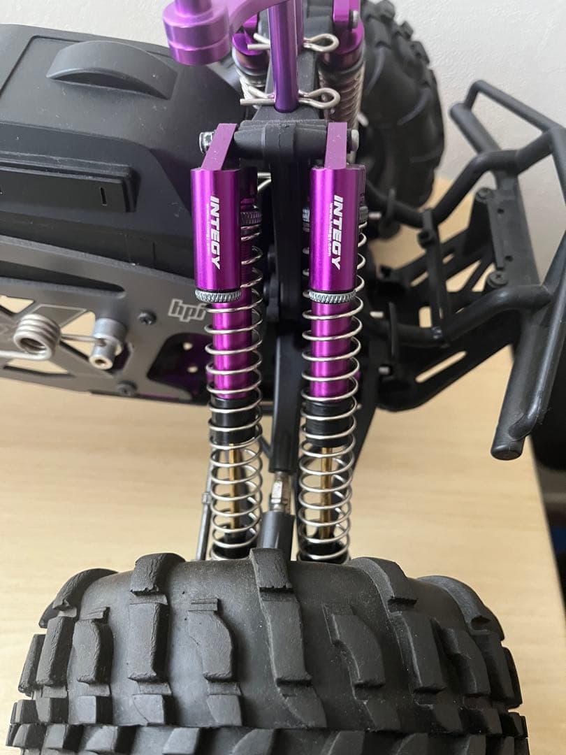 hpiサベージIntegy パープルショックアブソーバー8本セット◎