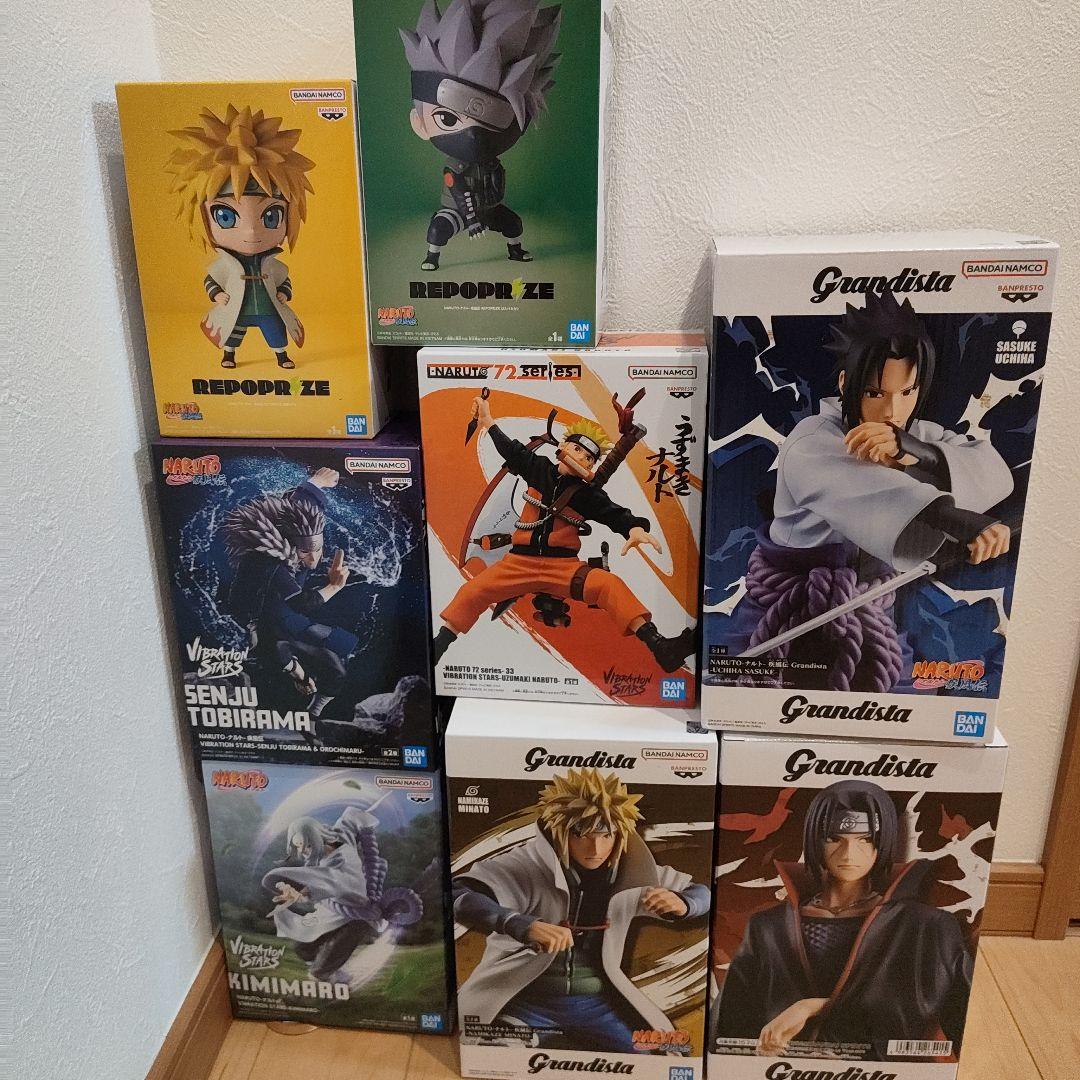 NARUTOプライズフィギュアセット