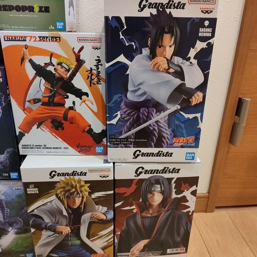 NARUTOプライズフィギュアセット