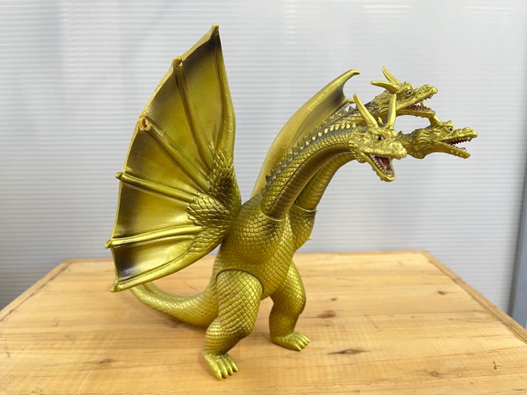 キングギドラ ソフビ ゴジラ 東映 初代 昭和 当時物