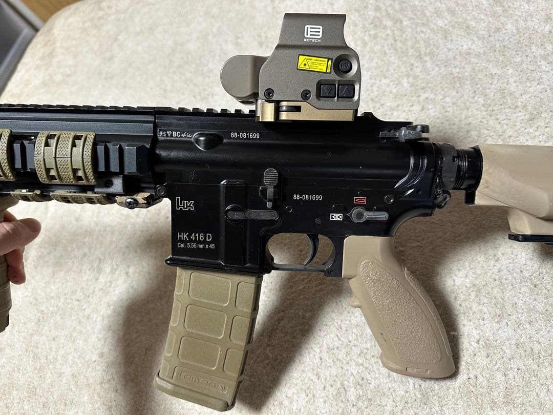 (らんらん様) 東京マルイ HK416D 次世代電動ガン カスタム 属品多数