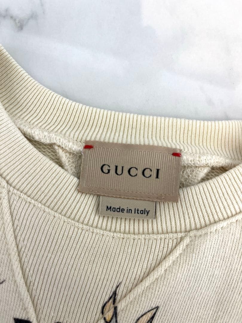 【希少】【美品】GUCCI グッチ　薄手トレーナー　ロンT トップス　キッズ