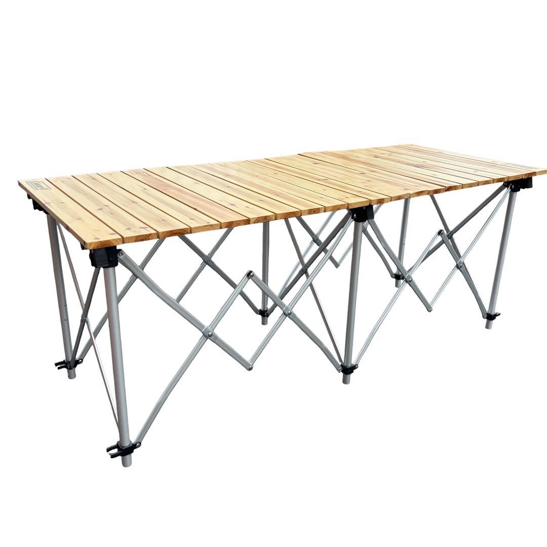 【廃盤】Coleman コールマン ナチュラルウッド カウンター テーブル