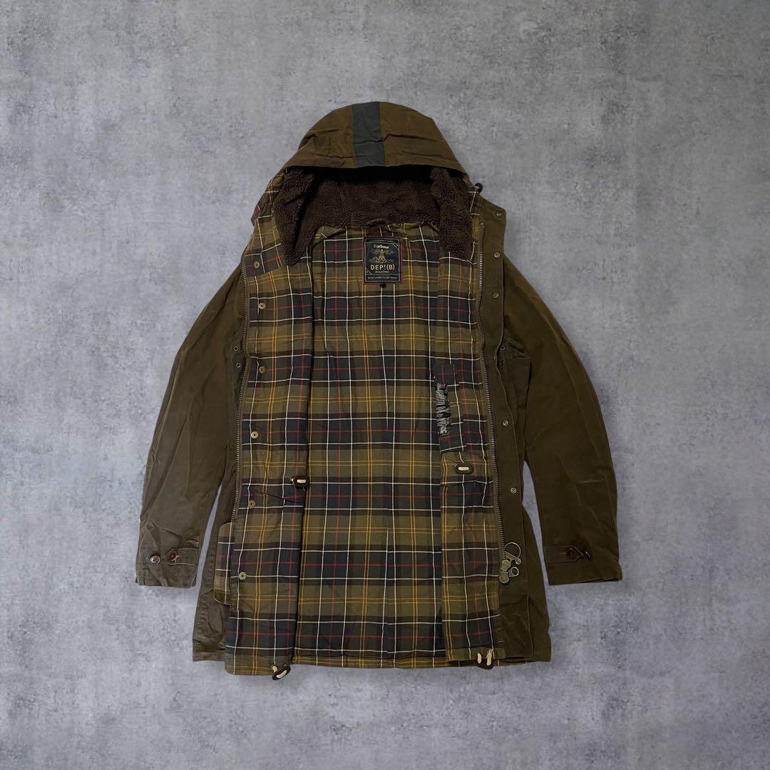 希少バブアーBARBOUR DEPT(B) MILLS フィールドパーカー 古着