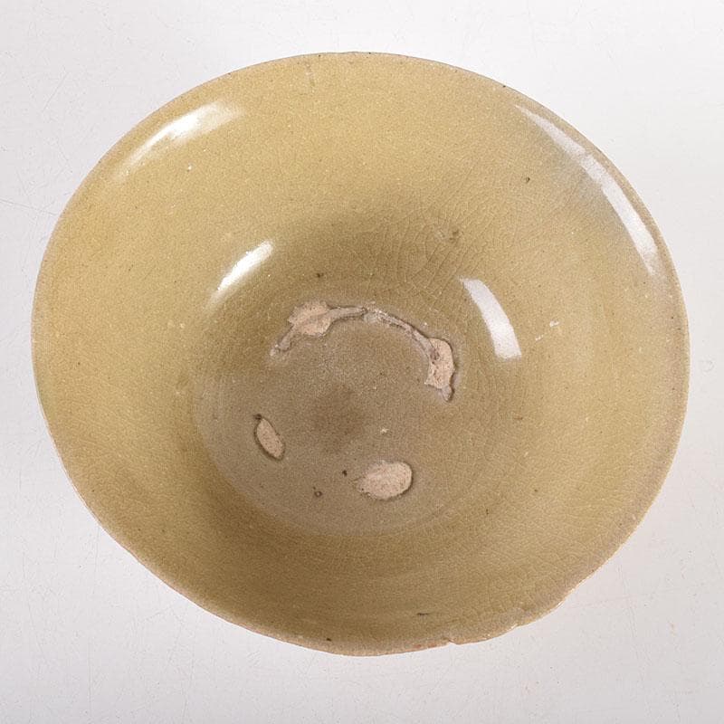 朝鮮美術　高麗青磁　茶碗　鉢　時代箱　V　R8022