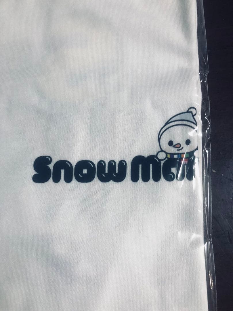 新品未開封　Man Tシャツ ロゴverスノーマン　スタジアム　2025