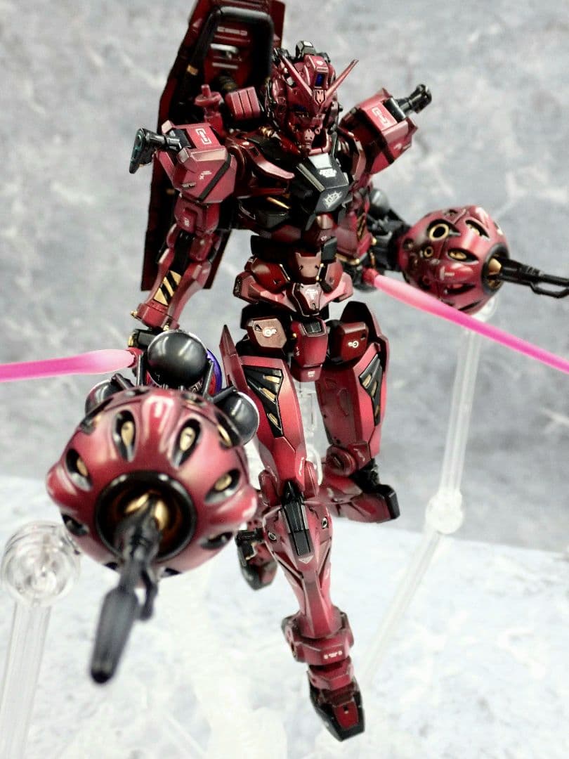 HG ジークアクス 赤いガンダム 全塗装 ガンプラ 塗装済 完成品