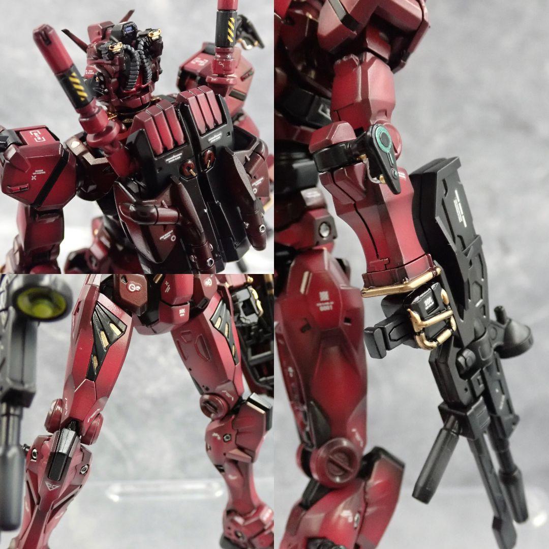 HG ジークアクス 赤いガンダム 全塗装 ガンプラ 塗装済 完成品