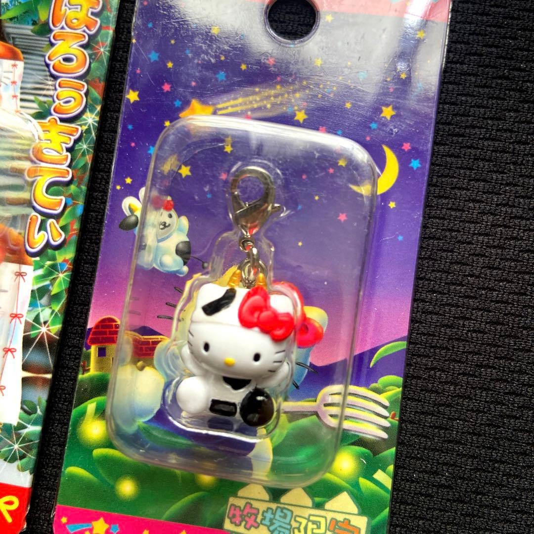 ご当地キティ マスコットチャーム根付けねつけ平成レトロ限定福井名古屋熊野古道牧場