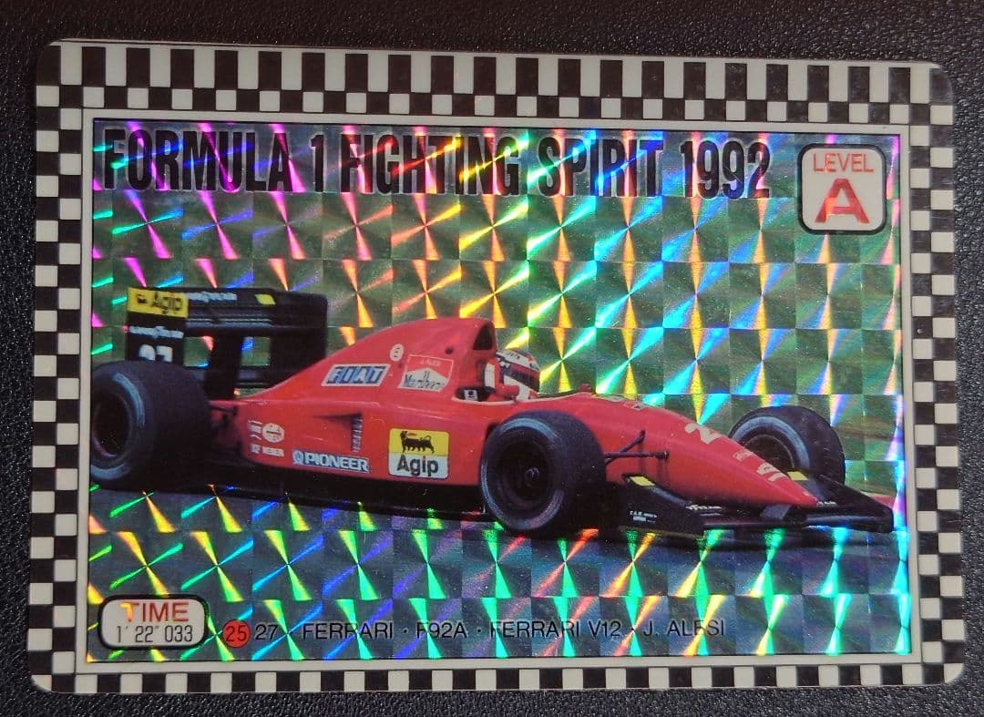 アマダ F1 FIGHTING SPIRIT 1992 12枚セット リフラクタ