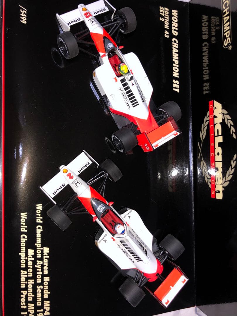 ミニチャンプス McLaren Honda MP4/4 MP4/5 セット