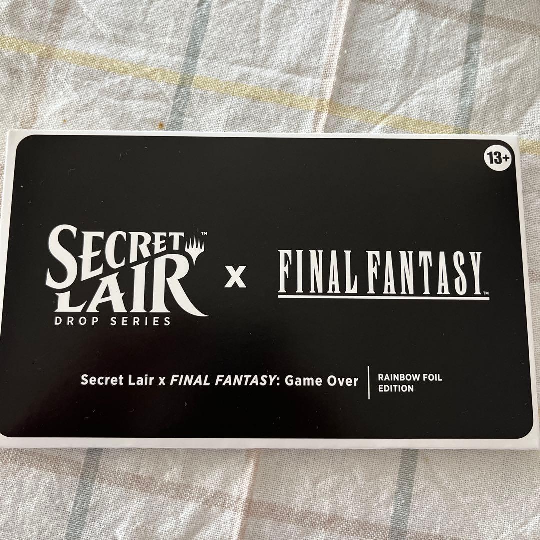 MTG FF Secret Lair Game over FOIL 英語版未開封