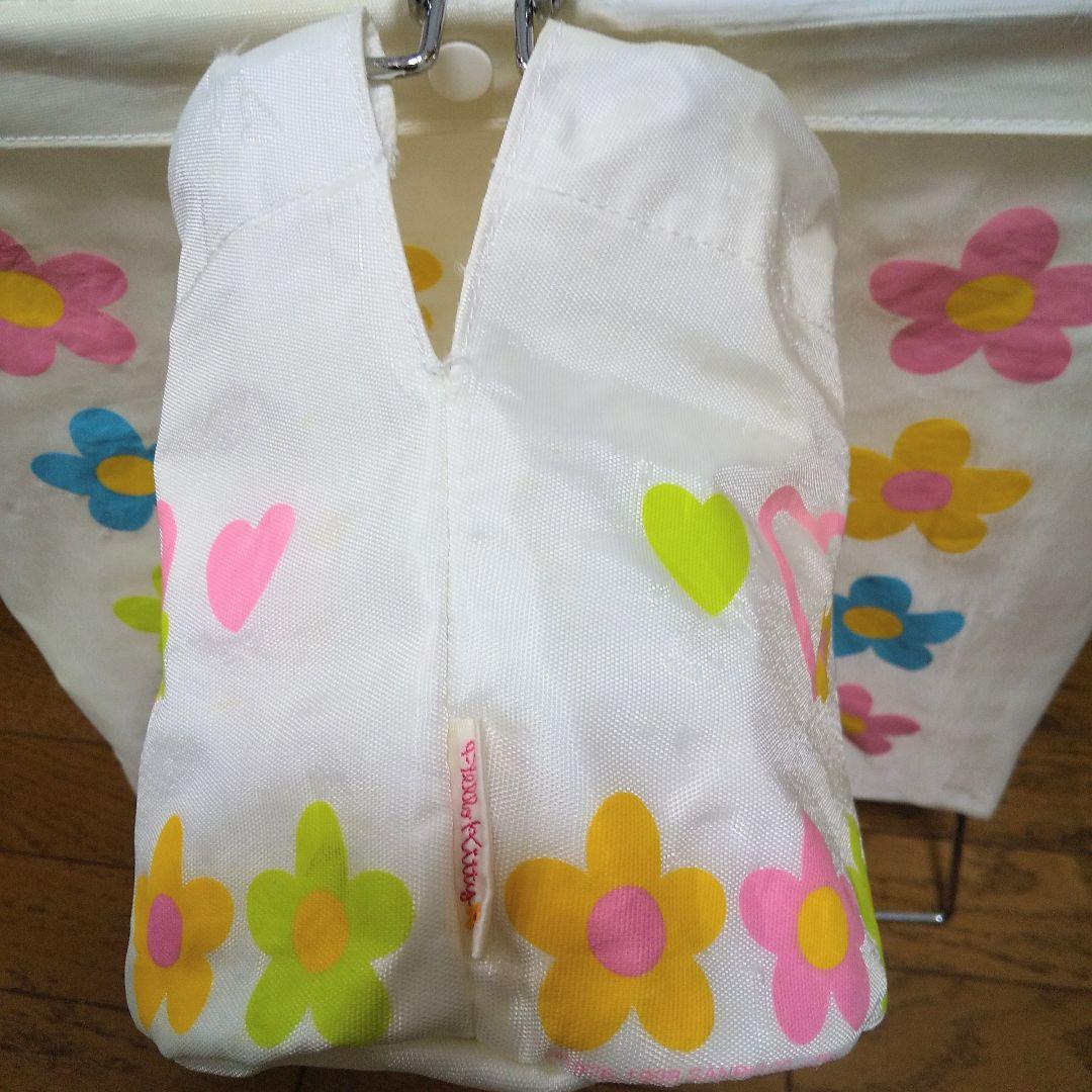 キティ ランドリーバスケット & 洗濯バサミ入れ 1998年 カオハナ