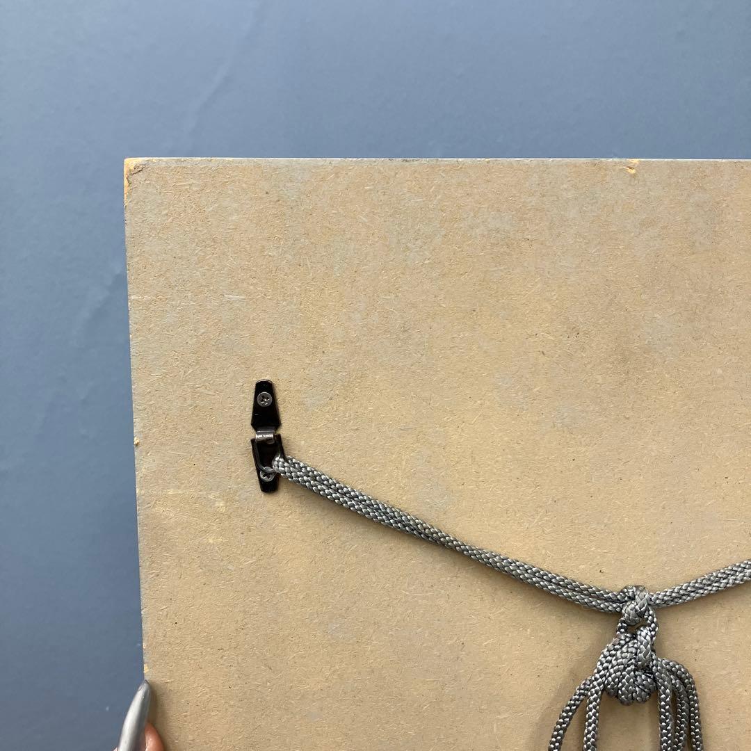 希少 加藤工芸 KATO KOGEI 陶板画 壁掛け CERAM 手描き ブルー