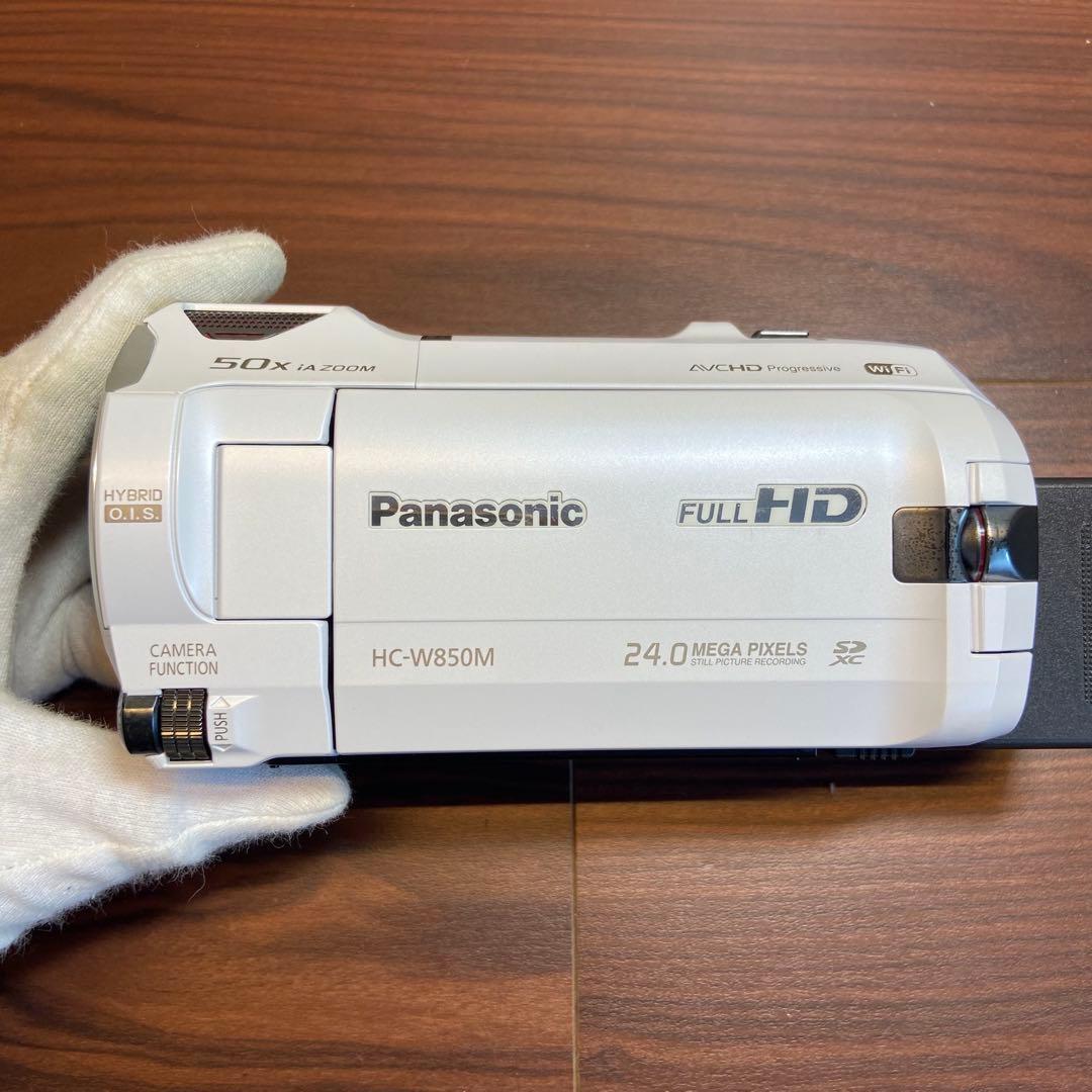 Panasonic HC-W850M ビデオカメラ ほぼ新品 4291