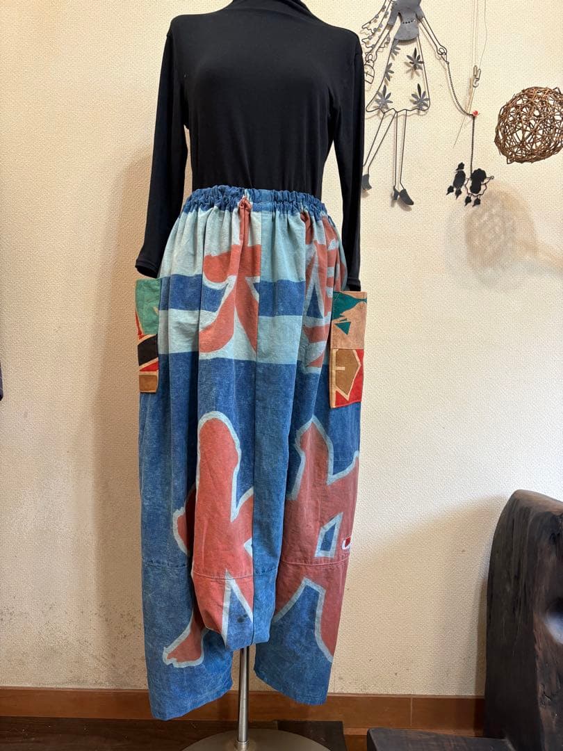 ビンテージ大漁旗　サルエルパンツと残り生地 ベティさま専用です。