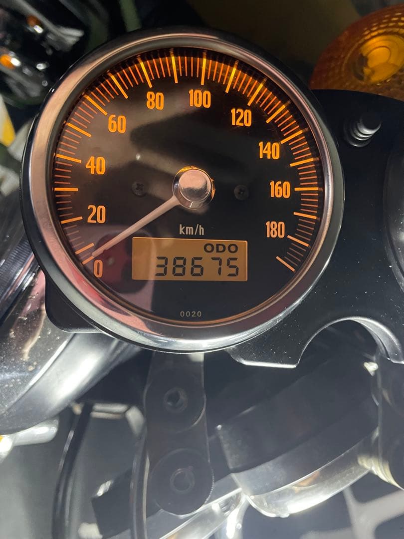 w650 純正メーター　38675km