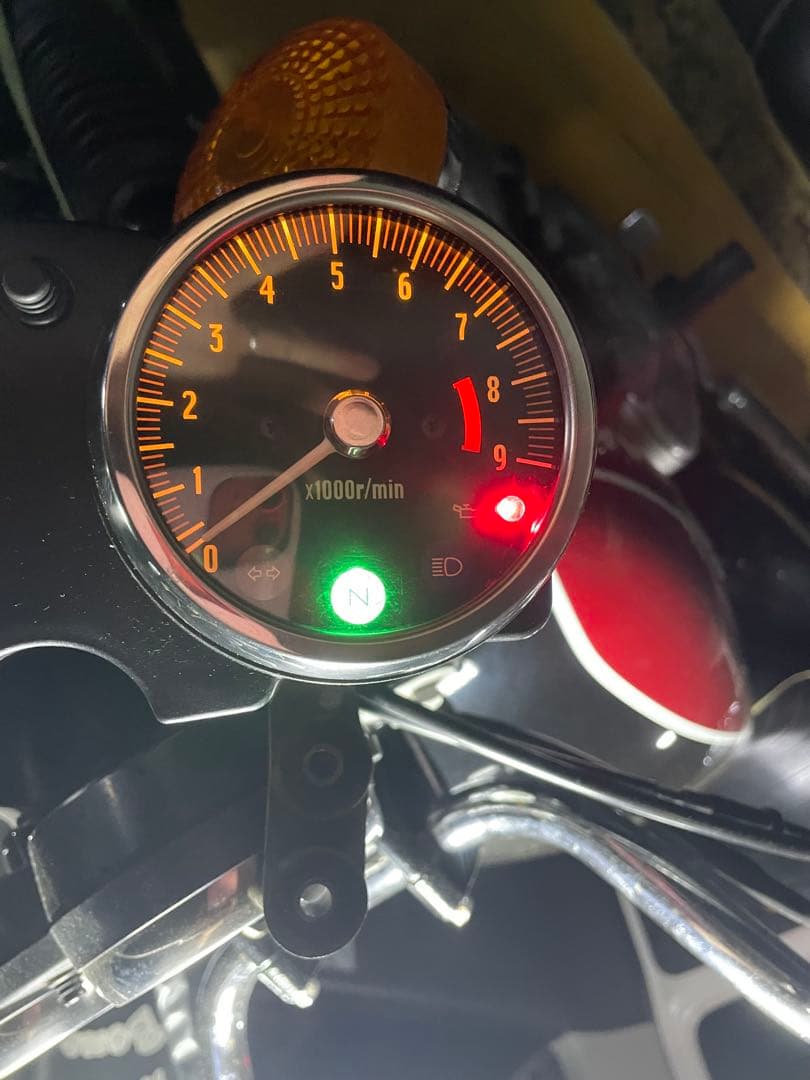w650 純正メーター　38675km