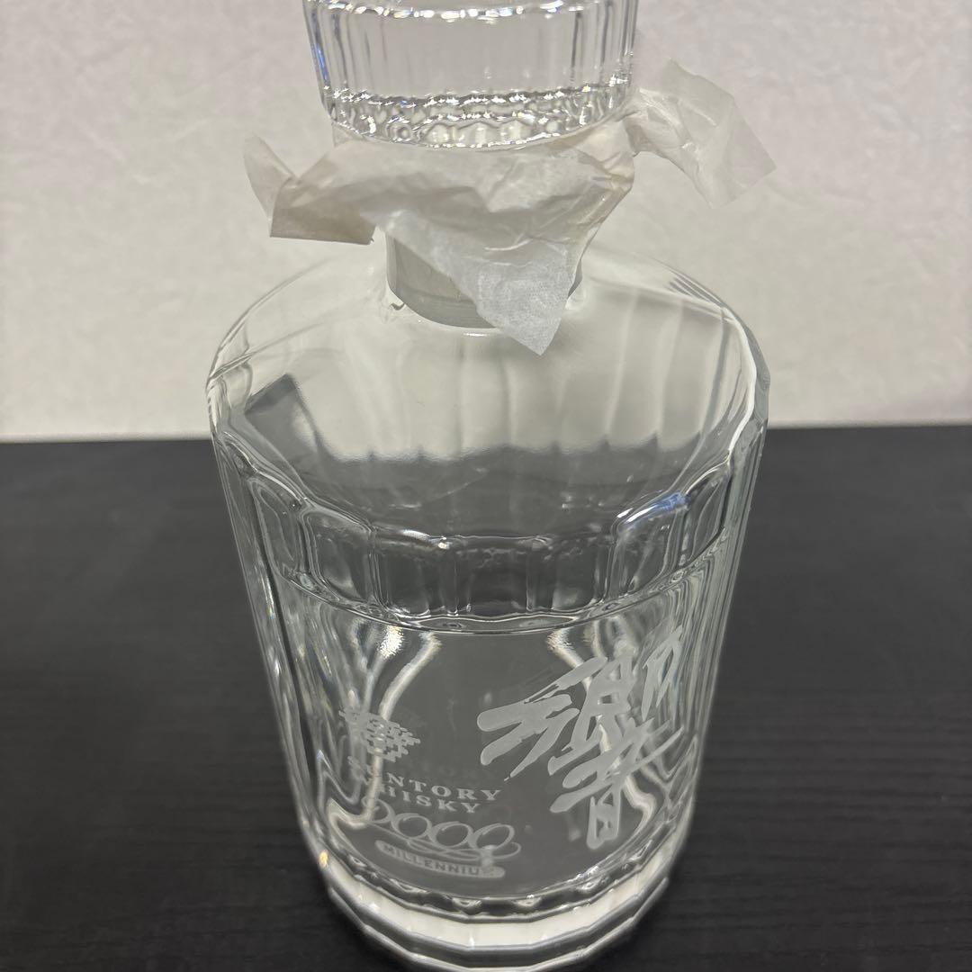 未使用 サントリー ウイスキー 響 2000 ミレニアム 記念ボトル 空瓶