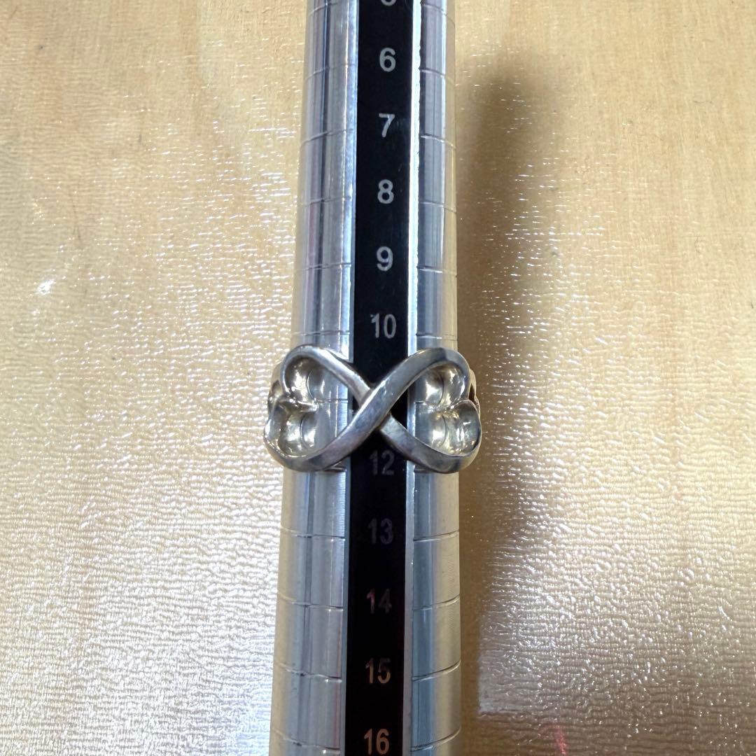 ♥︎Tiffany ティファニー　ダブルラビングハート 11号