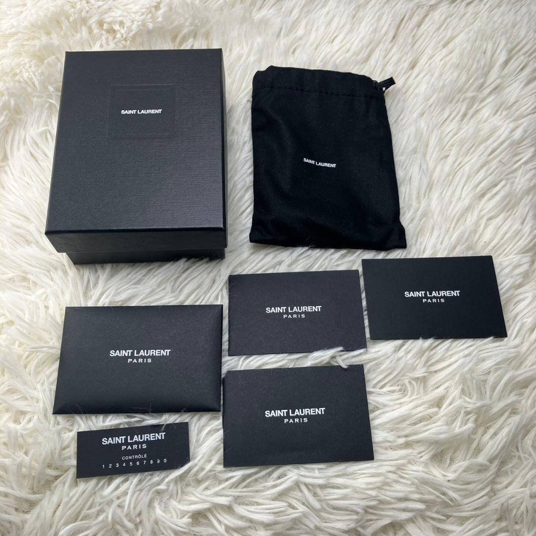 極美品✨SAINT LAURENT オリガミ タイニー 折り財布 カサンドラ
