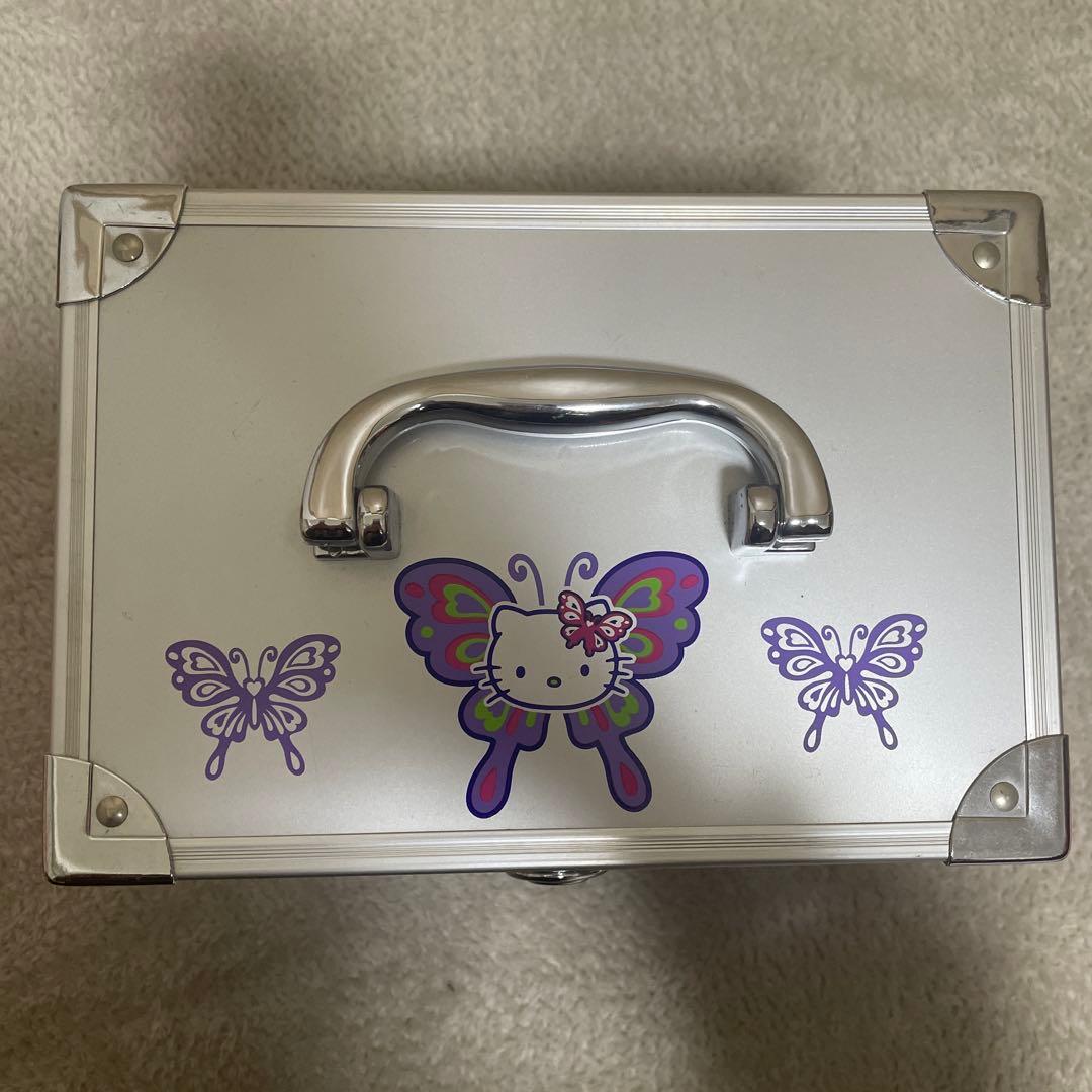 ハローキティ　コスメボックス　バニティボックス　バニティケース　手提げ　2001
