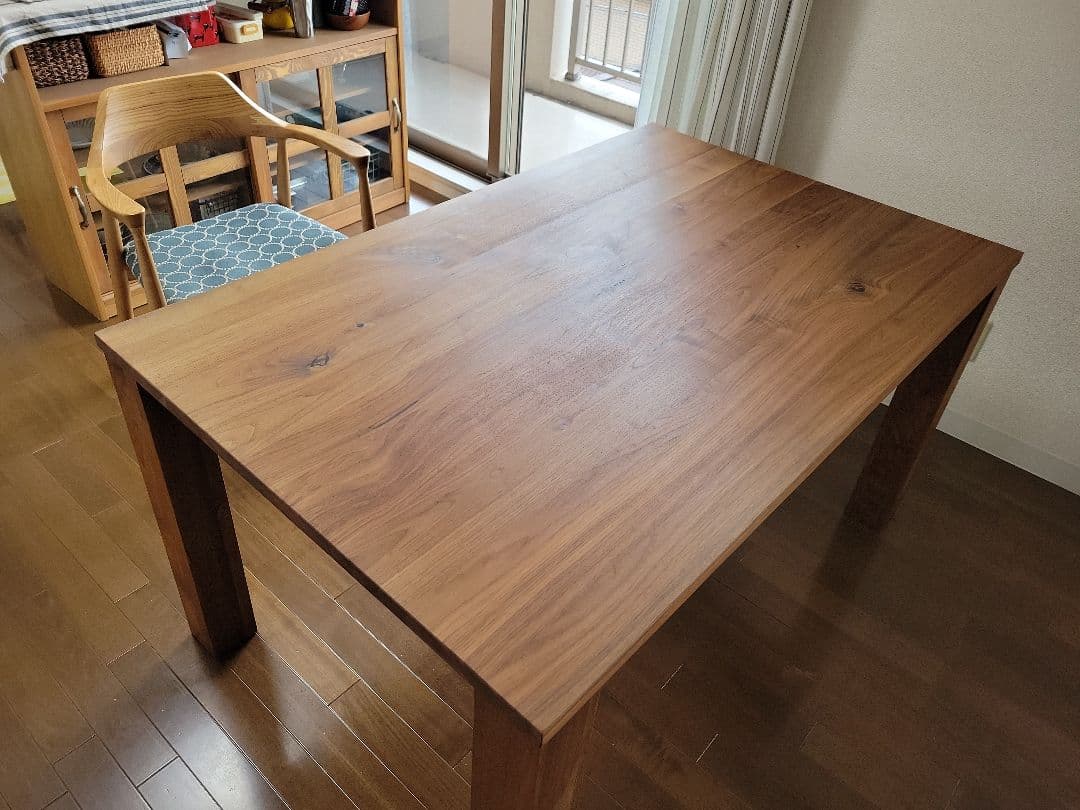 CRASHGATE　デン　 ダイニングテーブル　 ウォールナット　W1350