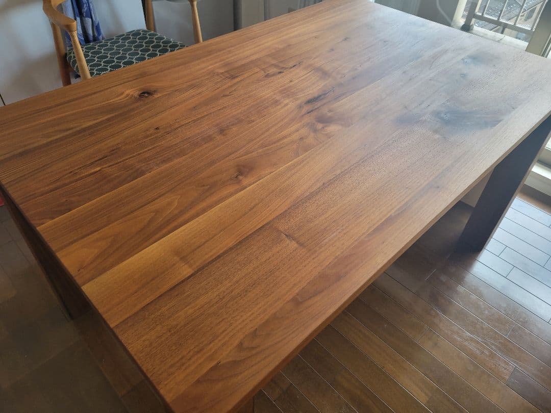 CRASHGATE　デン　 ダイニングテーブル　 ウォールナット　W1350