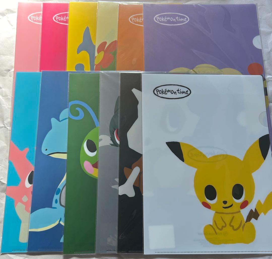 ポケモン pokemon time 第3弾 クリアファイル