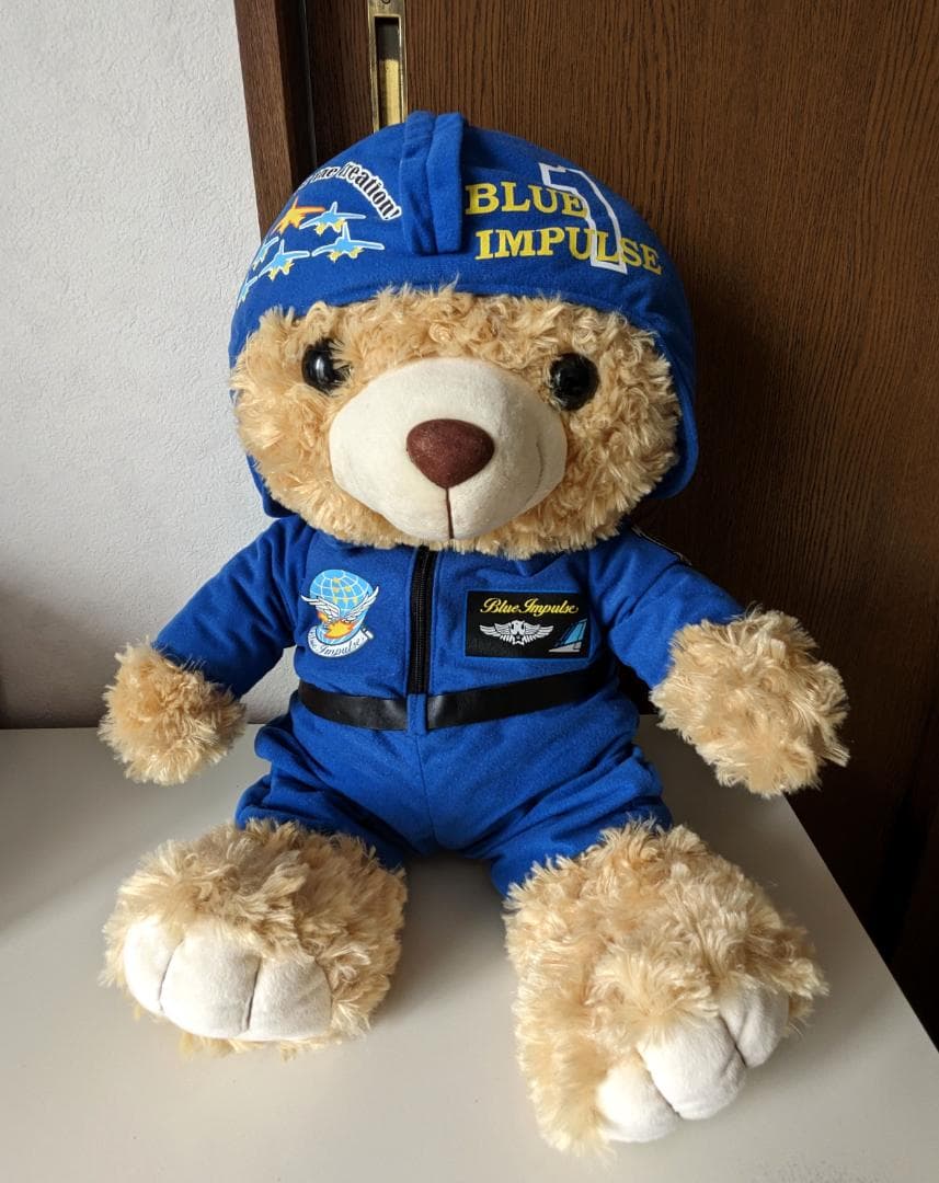 ブルーインパルス ベア ぬいぐるみ 特大 BIGサイズ