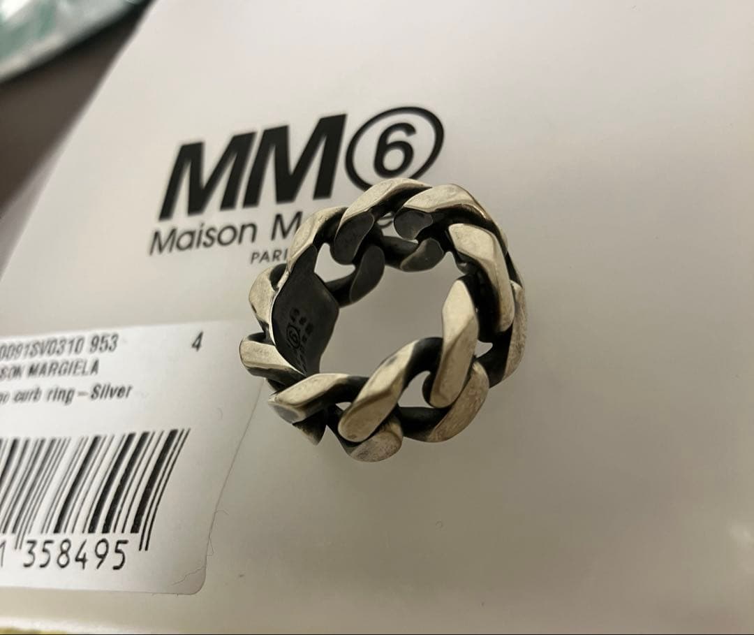 Maison Margiela MM6 チェーンリング サイズ4