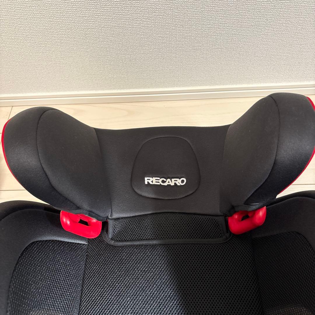 RECARO レカロ ジュニアシート　ブラック×レッド